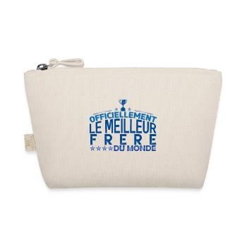 frère meilleur frère mon frérot cadeau frère !! - Trousse biologique - nature - Devant