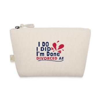 Funny Divorce - Organic Pouch - nature - Front