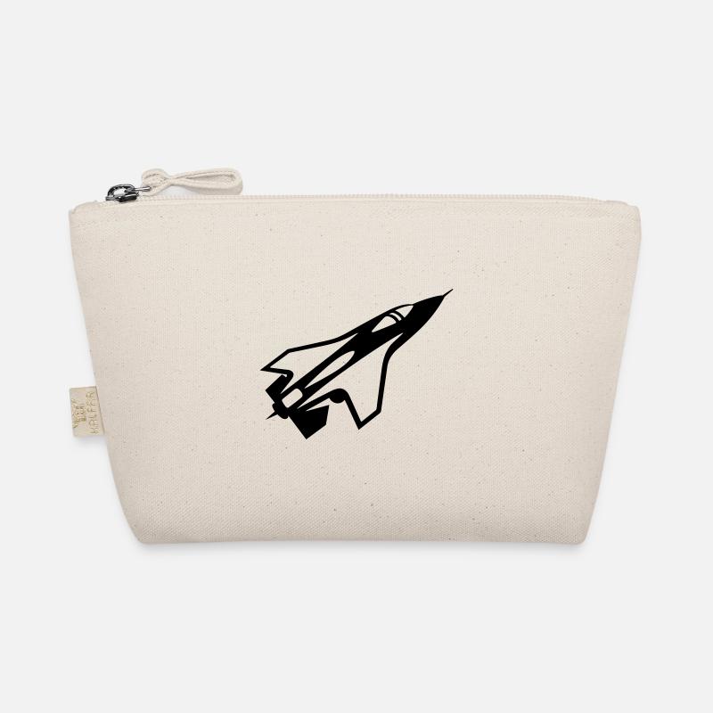 Kampfflugzeug Bio-Täschchen