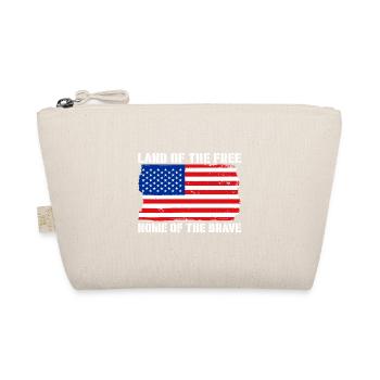 Terre de l’Amérique libre Drapeau des États-Unis Liberté de foi - Trousse biologique - nature - Devant