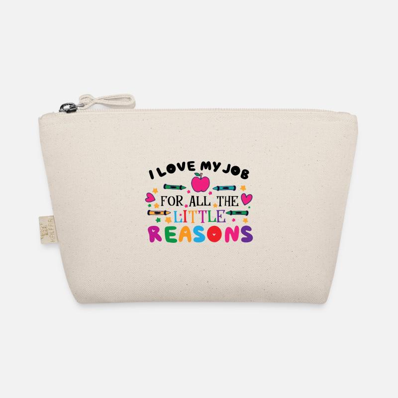 Cute Teacher Teaching Organic Pouch