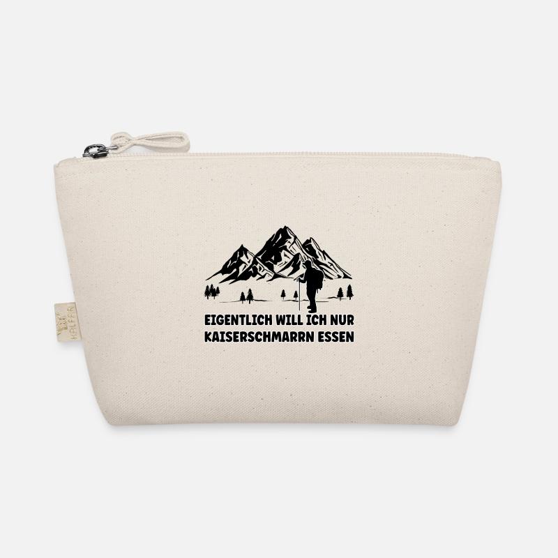 Wandern - eigentlich will ich Kaiserschmarren - Bio-Täschchen - Natur