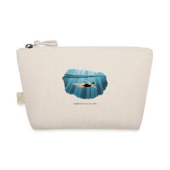 Swimming is My Therapy – Swimming & Relaxation - Organic Pouch - nature - Front