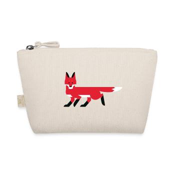 Petit renard graphique / Illustration - Trousse biologique - nature - Devant