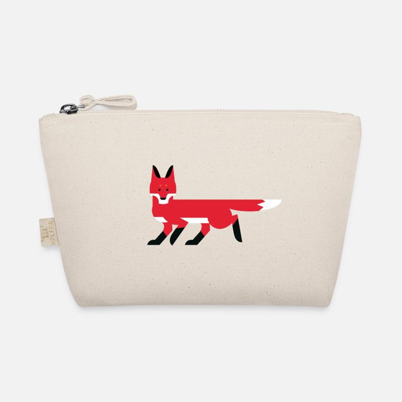 Little Fox Graphic / Illustration - Organic Pouch - nature