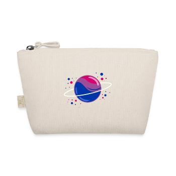 Bisexual Space Planet Bisexual Pride - Organic Pouch - nature - Front