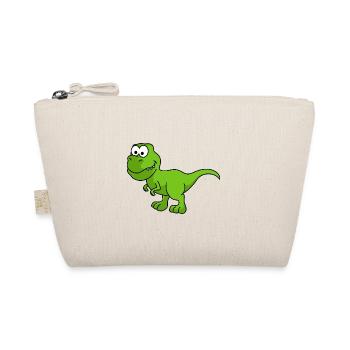 Dinosaur T-Rex Comic - Organic Pouch - nature - Front