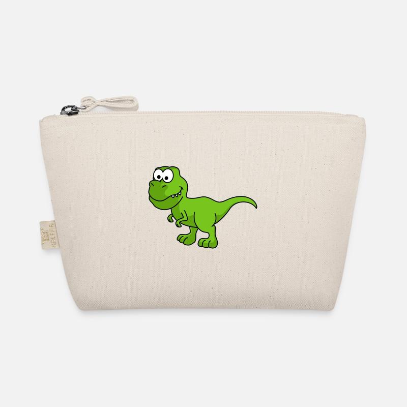 Dinosaur T-Rex Comic Organic Pouch