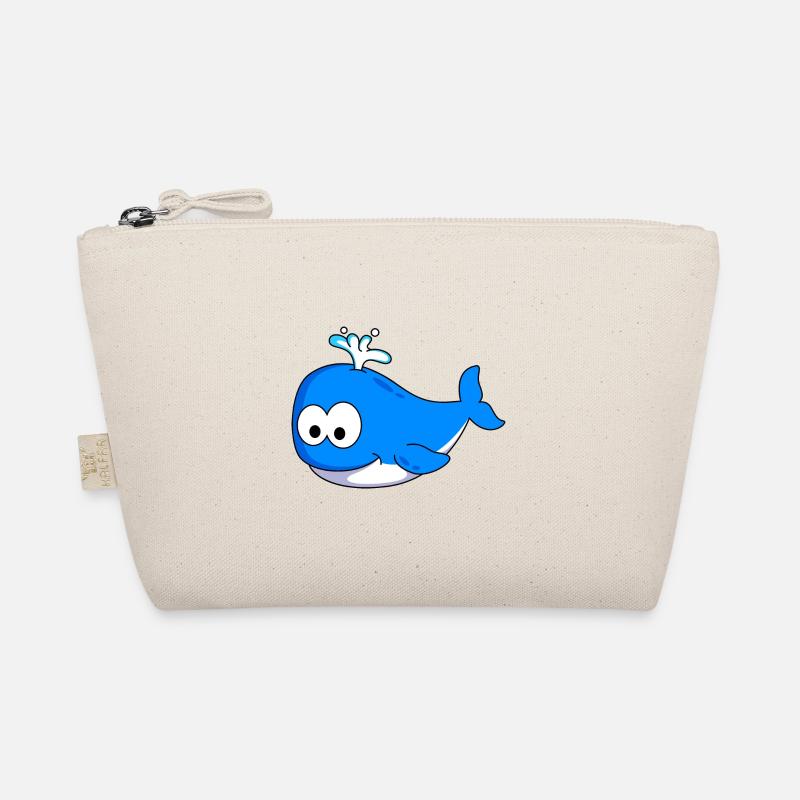 Whales Comic Animal Organic Pouch