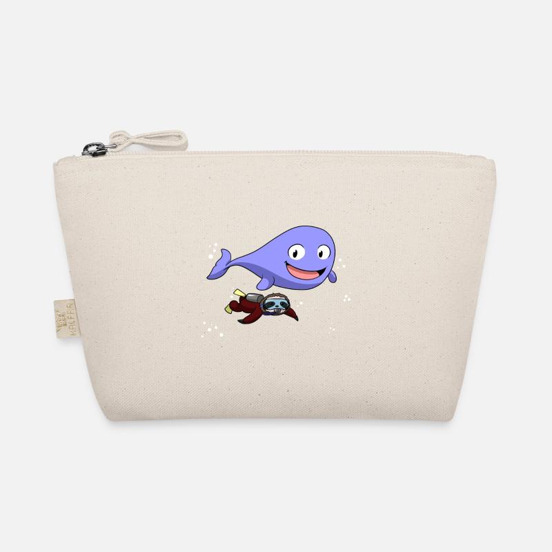Scuba Diving Sloth Lazy Animal Diving I Gift Organic Pouch