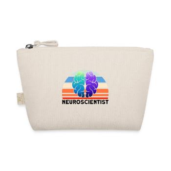 Neurobiologie Neurowissenschaftler Geschenk - Bio-Täschchen - Natur - Vorne