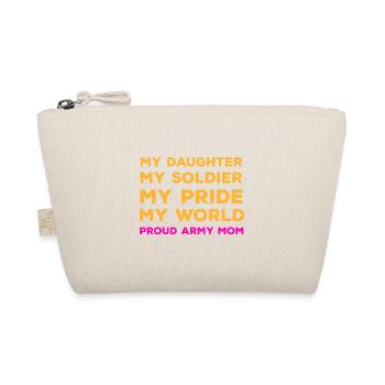 My Daughter My Soldierfunny Quote Hero Hero Ar - Organic Pouch - nature - Front