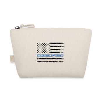 Police Back To The Blue - Organic Pouch - nature - Front