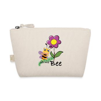 Bee on flower - Organic Pouch - nature - Front