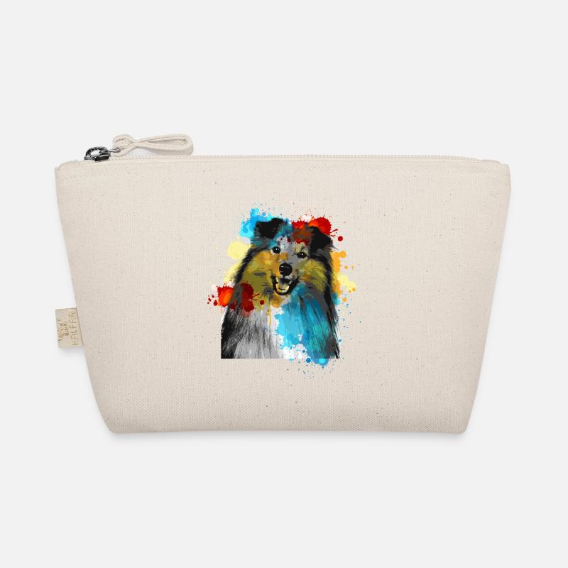 Sheltie couleurs d’eau Coloré Trousse biologique