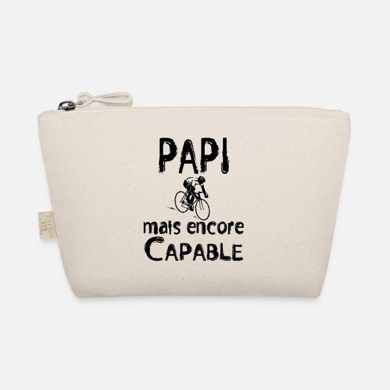 Papi mais encore Capable cycliste noir Trousse biologique