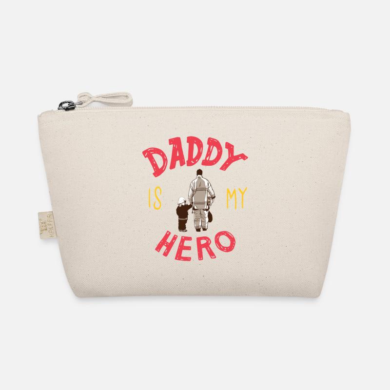 Firefighter firefighter father gift son Organic Pouch