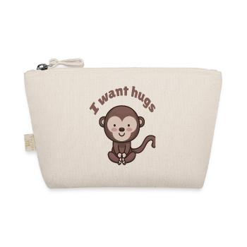 Toddler Pregnant Onesie Princess Grandchild - Organic Pouch - nature - Front