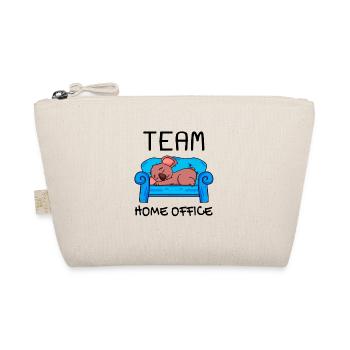 Team Home Office Koala Relax Lazy Funny - Organic Pouch - nature - Front