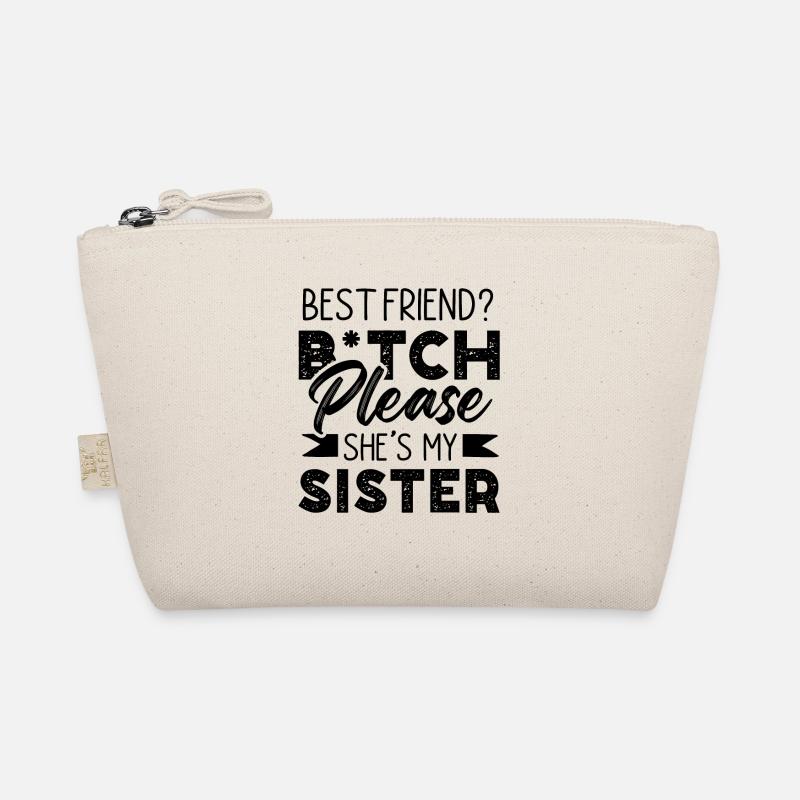 schwester freunde - Bio-Täschchen - Natur