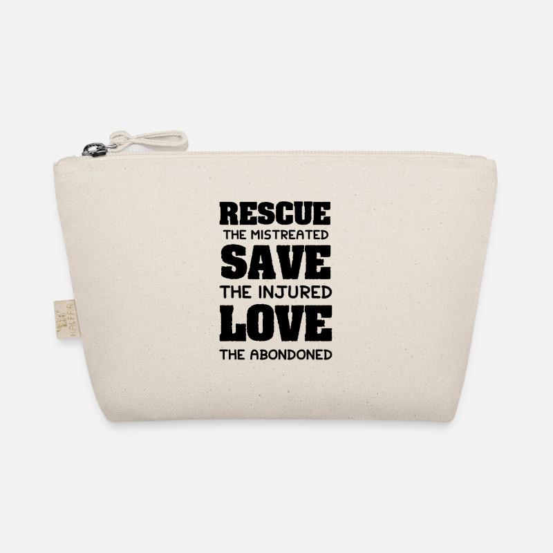 tierschutz spruch Bio-Täschchen