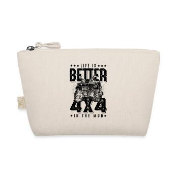 Quad Racer Quad driver - Organic Pouch - nature - Front