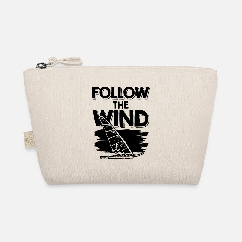 Windsurfing windsurfer - Bio-Täschchen - Natur