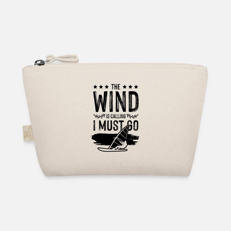 Windsurfing Spruch - Trousse biologique - nature