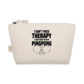 ping pong therapie - Bio-Täschchen - Natur - Vorne