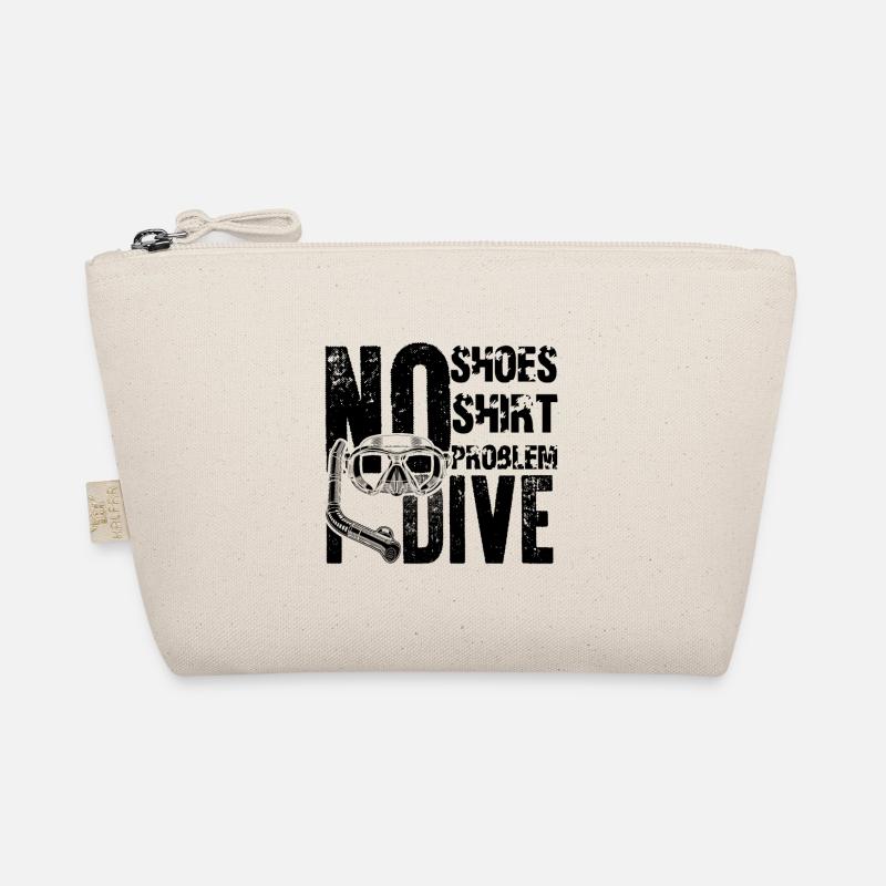 diving divers Organic Pouch