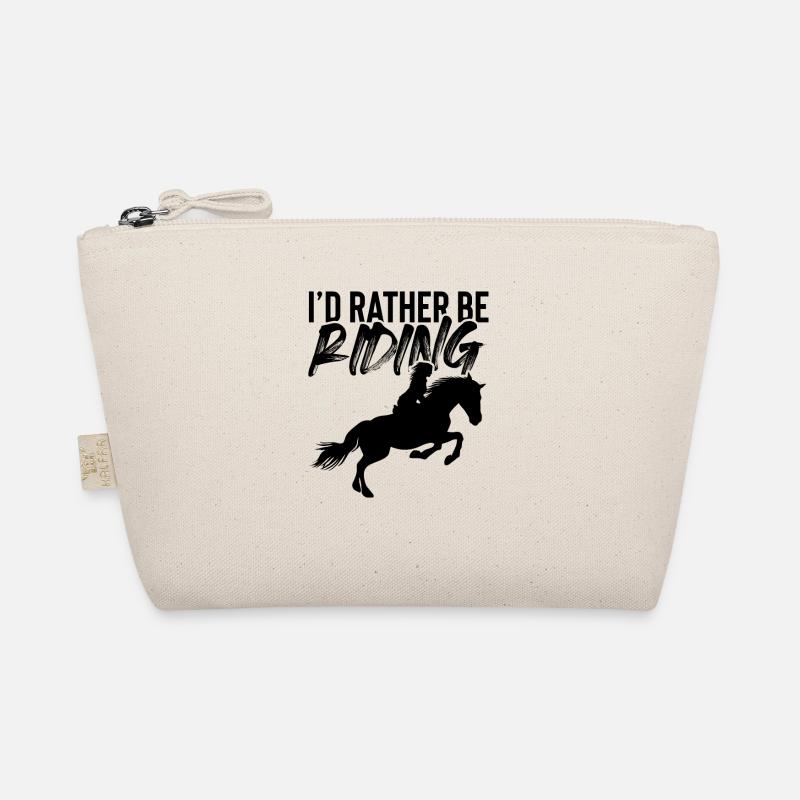 horses riding Organic Pouch