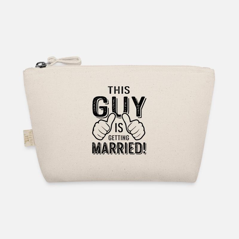 wedding groom Organic Pouch
