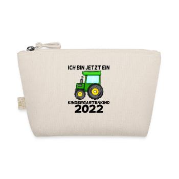 Kindergarten Kindergartenkind 2022 - Bio-Täschchen - Natur - Vorne