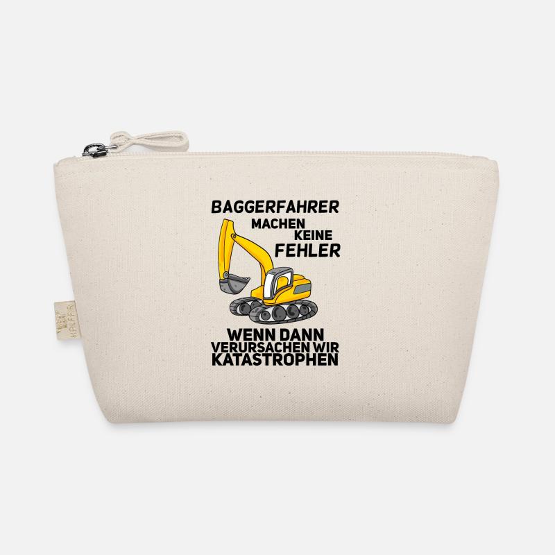 Bauarbeiter Baggerfahrer Bagger Bio-Täschchen