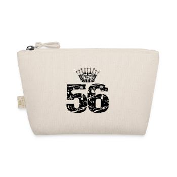 56 Number crown - Organic Pouch - nature - Front