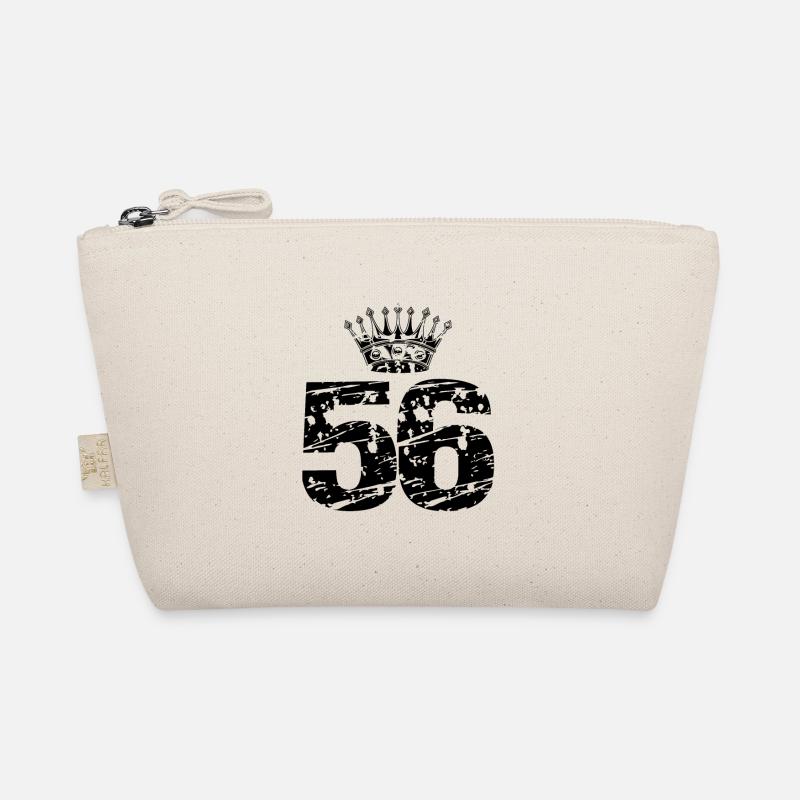 56 Number crown Organic Pouch
