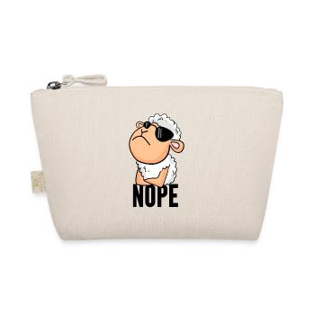 Mouton nope drôle - Trousse biologique - nature - Devant