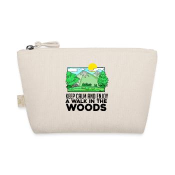 Mountains Hiking Mountaineering Mountains Gift - Organic Pouch - nature - Front