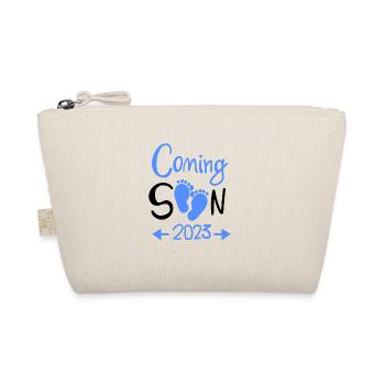Coming Soon 2023 Baby Pregnancy - Organic Pouch - nature - Front