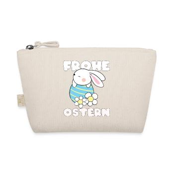 Ostern Hase Kaninchen Ei - Bio-Täschchen - Natur - Vorne