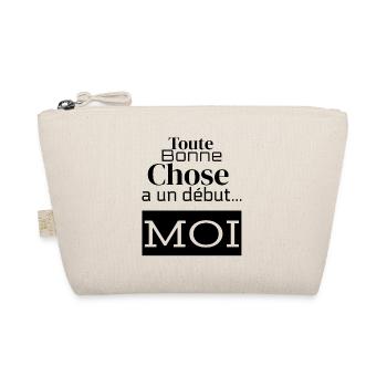 Toute bonne chose a un début...MOI! - Trousse biologique - nature - Devant