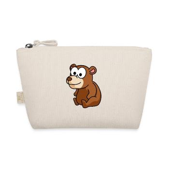 Bear Comic - Organic Pouch - nature - Front