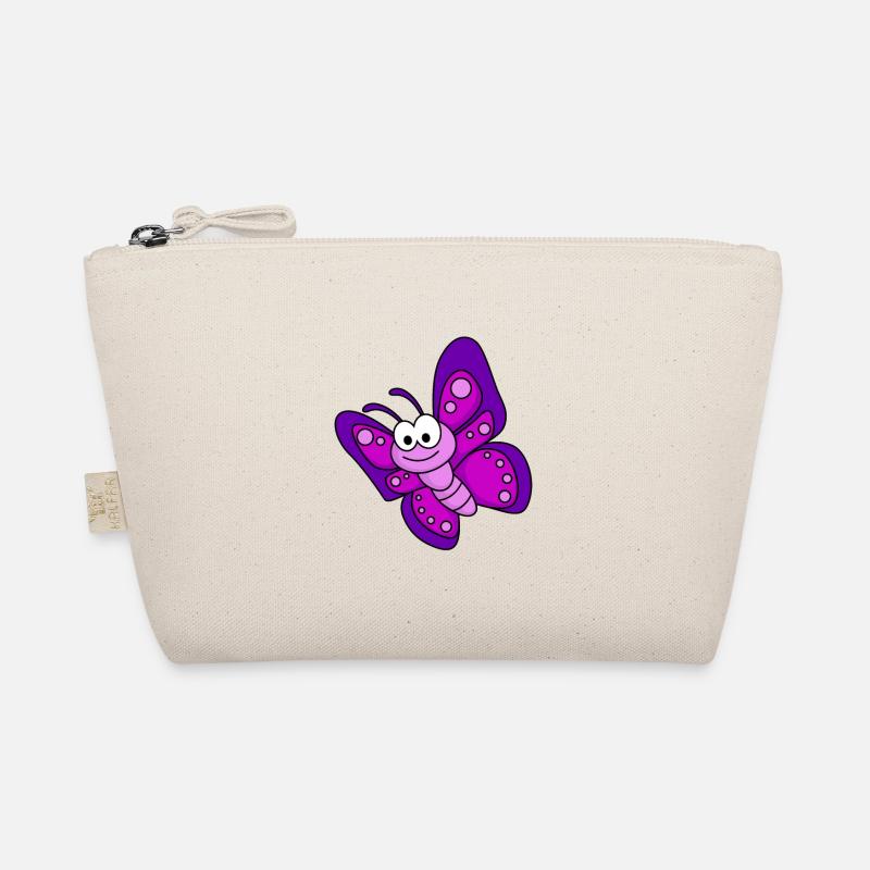 Schmetterling Comic Tier Bio-Täschchen