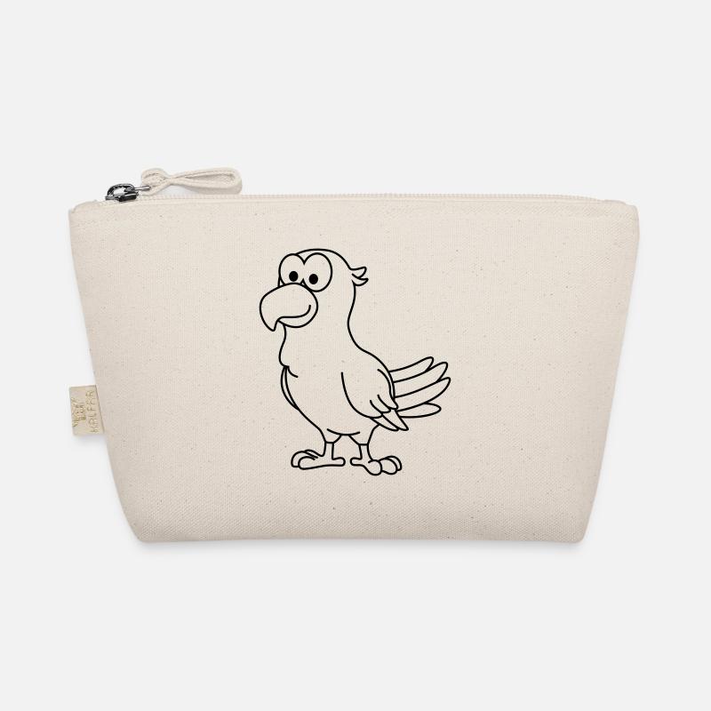 Papagai Comic Tier Bio-Täschchen