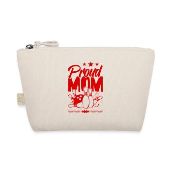 Bowling Mom - Organic Pouch - nature - Front