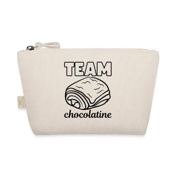 Team chocolatine - Organic Pouch - nature - Front