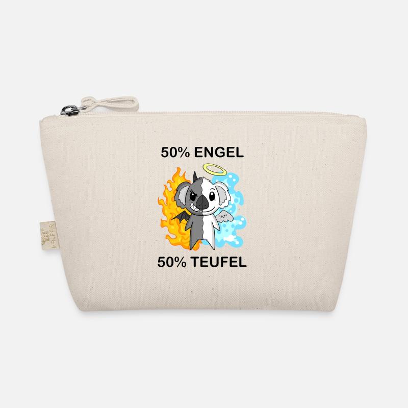 Koala - Engel und Teufel Bio-Täschchen