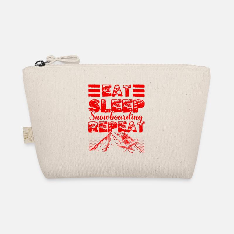 Manger dormir Snowboard Répéter Trousse biologique