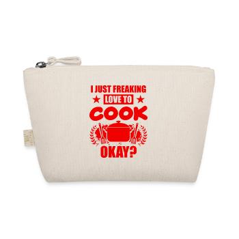 Love cooking - Organic Pouch - nature - Front