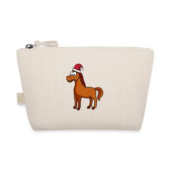Cheval Noël Bande dessinée - Trousse biologique - nature - Devant